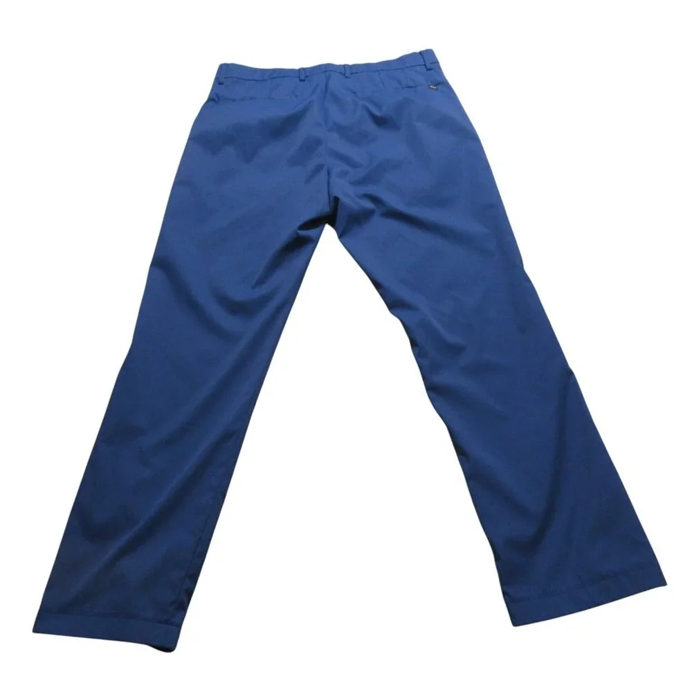 Polo Ralph Lauren Performance Chino‎ Pants 32x30 Blue Stretch Flat Front Golf